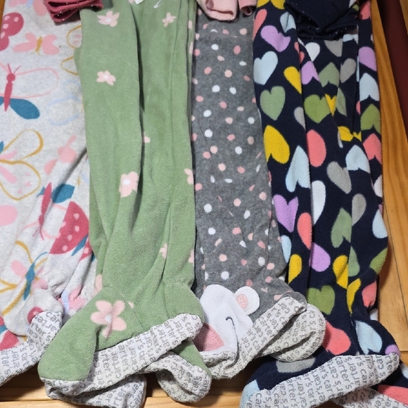 Carter's Kids Fleece Pajamas- 4 Pair - Picture 3 of 3